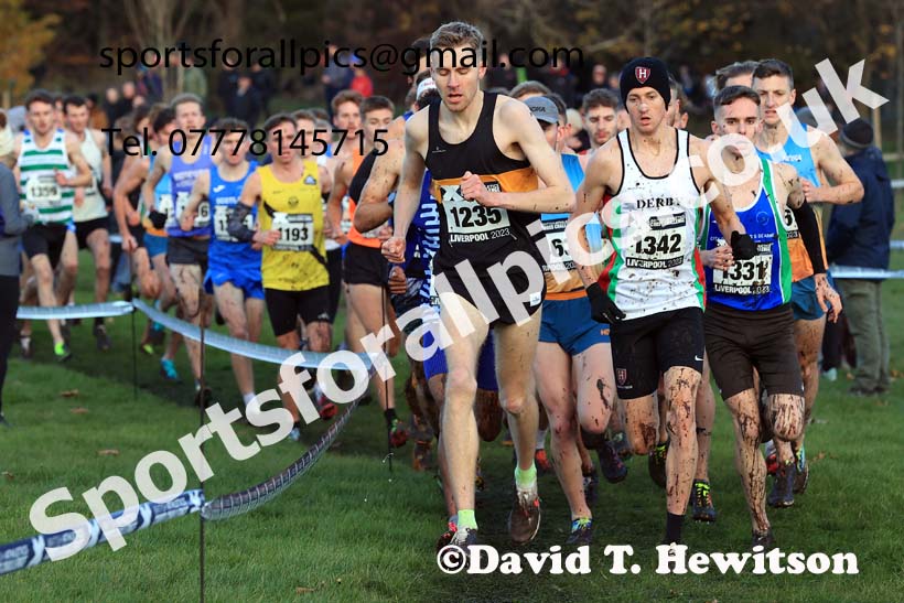 Senior Men and Under-23s, 2023 British Athletics Cross Challenge, Sefton Park, Liverpool. Photo: David T. Hewitson/Sports for All Pics